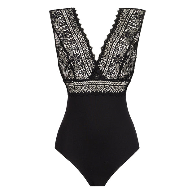 Empreinte Cassiopee Bodysuit 10151 Black – Petticoat Fair Austin