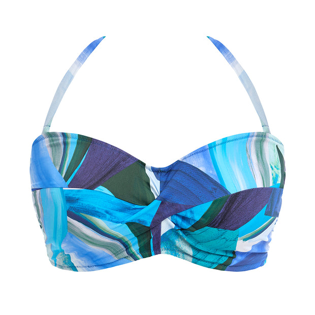 Fantasie Swim Aguada Beach Bandeau Bikini Top FS502909 Splash