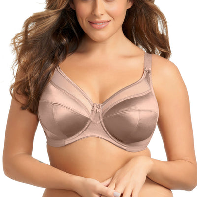 Goddess Cassie Lace Top Underwire- Fawn