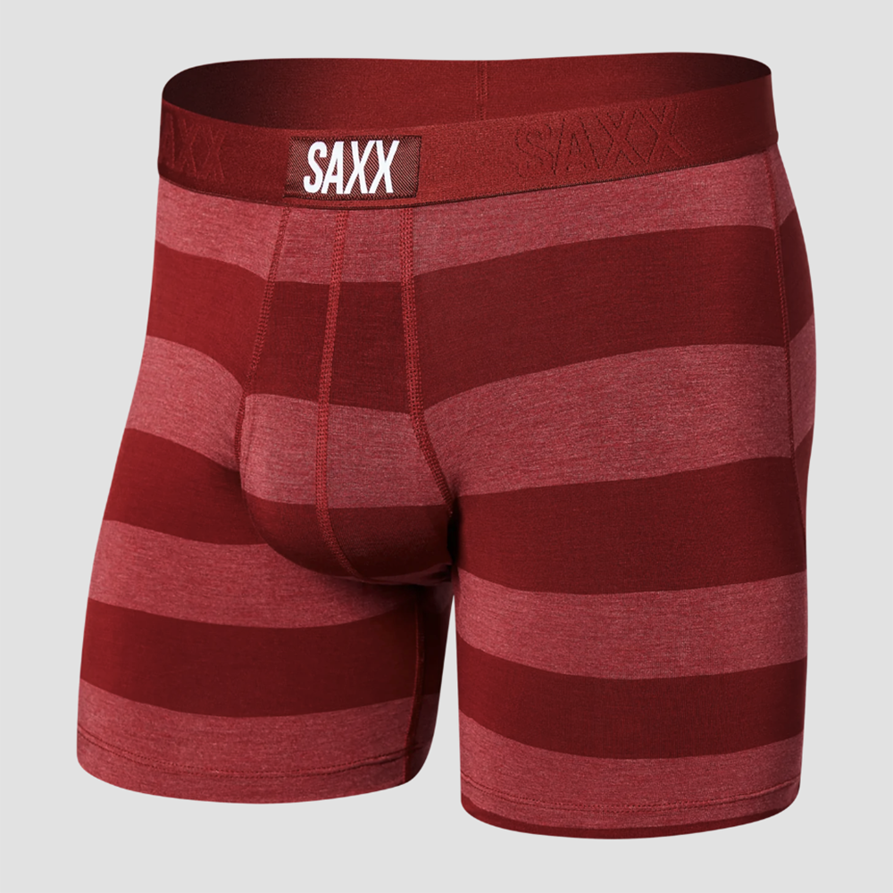 Saxx Ultra Boxer Brief SXBB30F-ORT Red Rugby – Petticoat Fair Austin