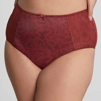 Sculptresse by Panache Chi Chi Full Brief 9672 Red Animal