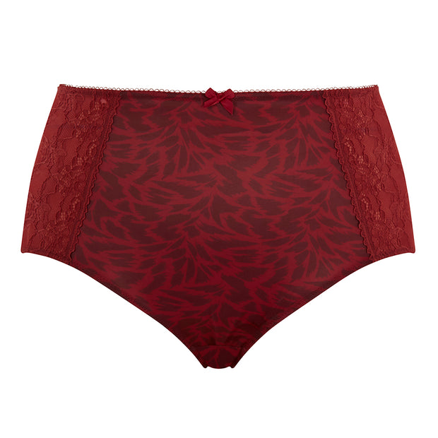 Sculptresse by Panache Chi Chi Full Brief 9672 Red Animal