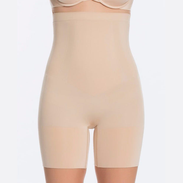SPANX Slim Cognito Mid-thigh Shaper Nude 068 - Free Shipping at