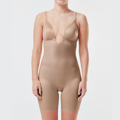 Selected by Luxury-Legs Low Back Bodysuit with Detachable Straps -  Shapewear from  UK